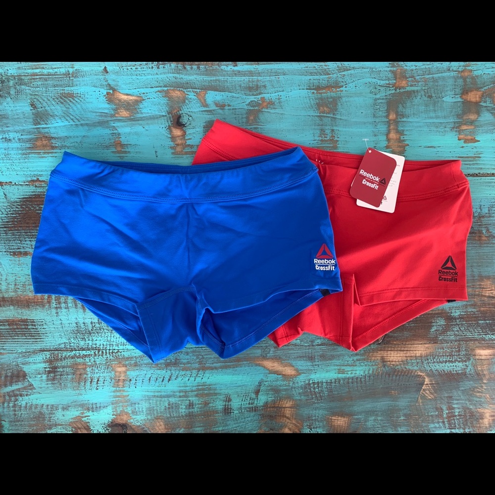 BLUE ONLY: Reebok CrossFit Booty Shorts Size S